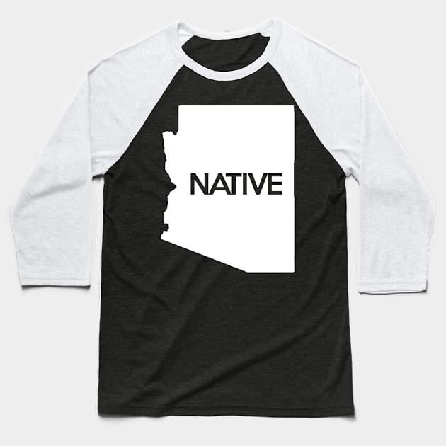 Arizona Native AZ Baseball T-Shirt by mindofstate